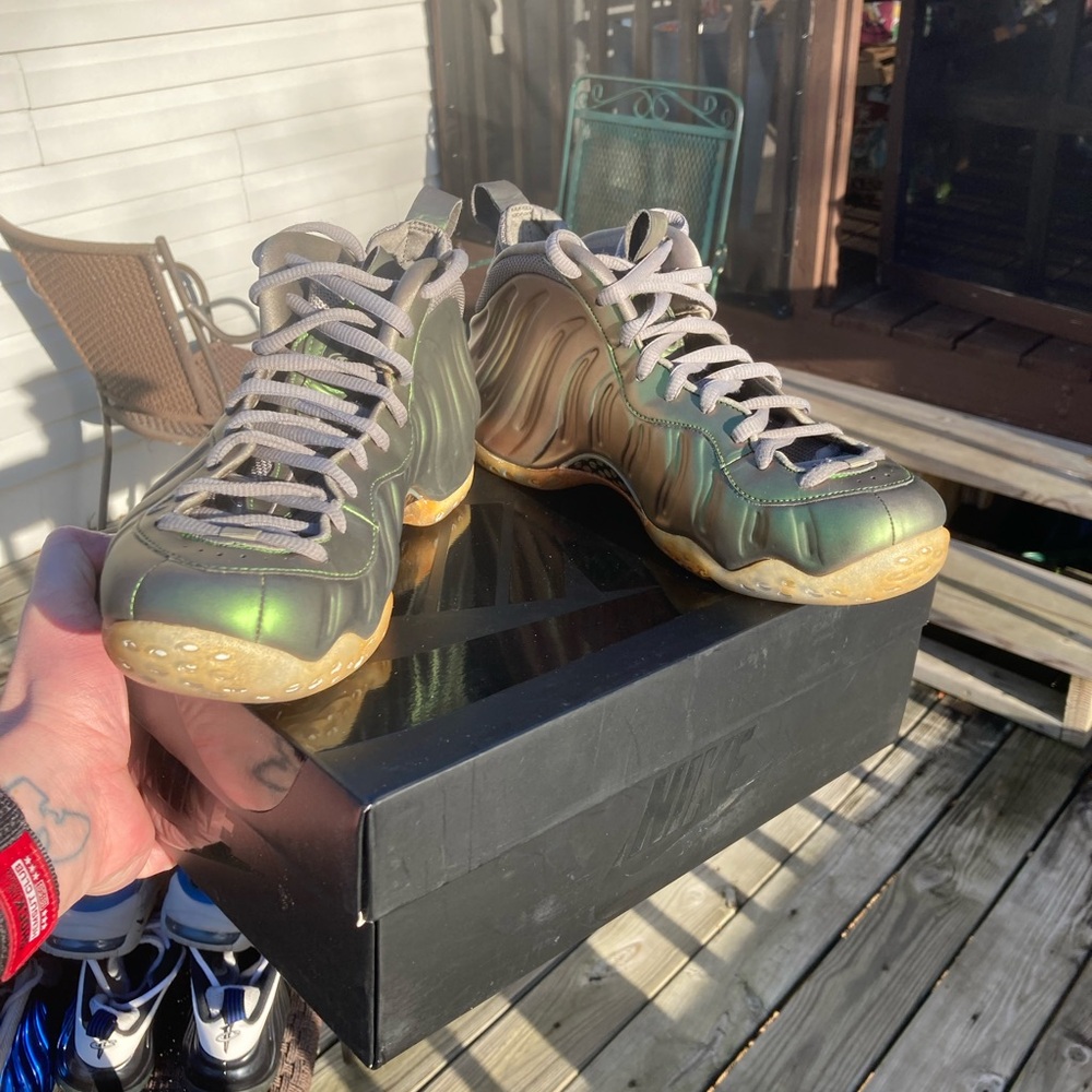 Nike Foamposite One PRM Shine size 8 Mens. - Picture 4 of 6